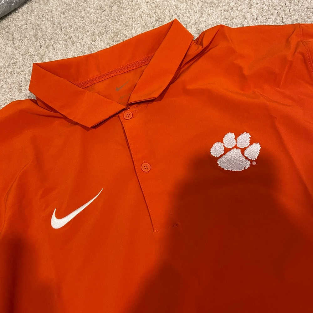 Clemson Collared Polo T-Shirt - Picture 2 of 3